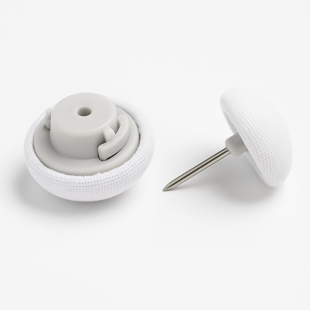 כפתור פוך – מנגנון חיבור לשמיכה וציפה